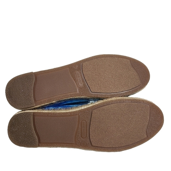 Nine West | Shoes | Nine West Blue Slipon Espadrilles | Poshmark Nine West Maybe Medium Blue Fabric Espadrille Flats Sz 7.5M